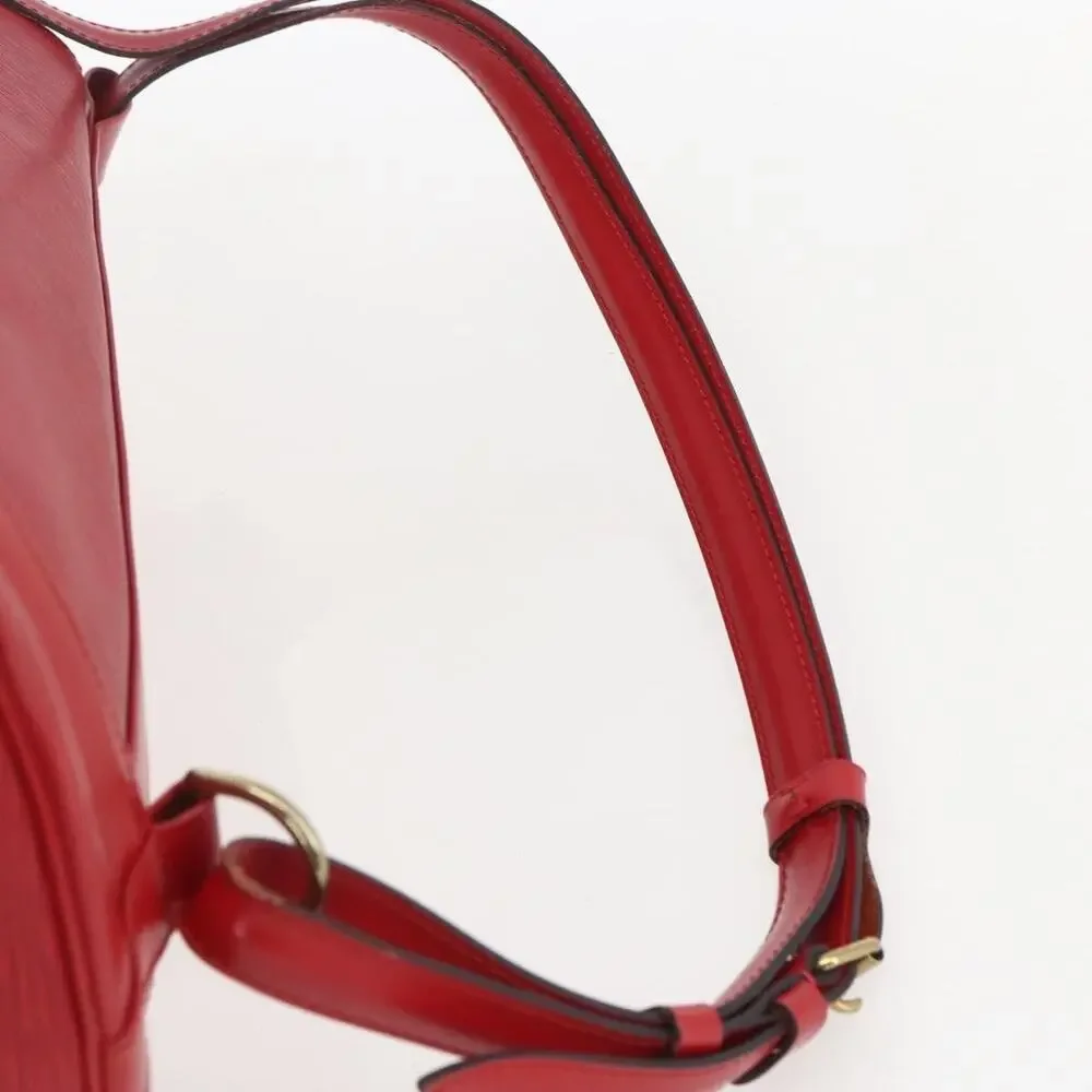 Louis Vuitton Epi Randonnee PM Shoulder Bag Red